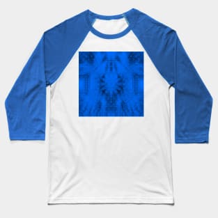 rays through the kaleidoscope in blue Baseball T-Shirt